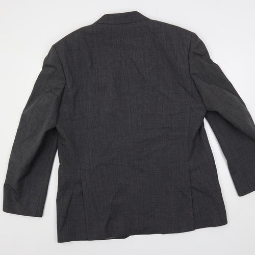 Marks and Spencer Mens Grey Wool Jacket Suit Jacket Size 44 Regular