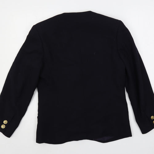 GARDEUR Womens Blue Jacket Blazer Size 12 Button