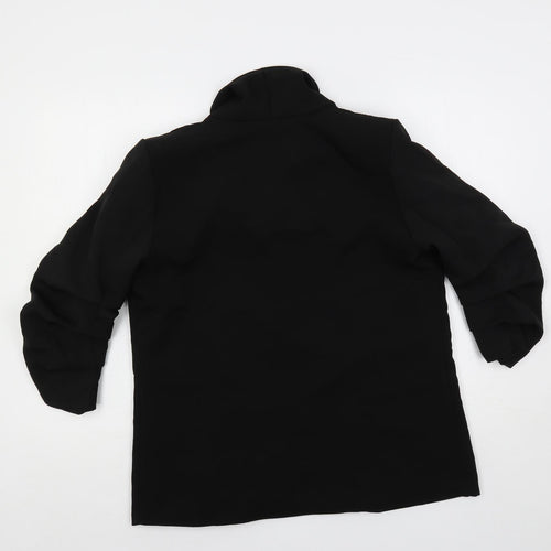 Pink Boutique Womens Black Jacket Blazer Size M - Open