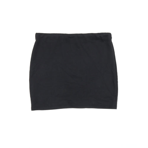 Shana by friday's Womens Black Polyester Mini Skirt Size 2XL
