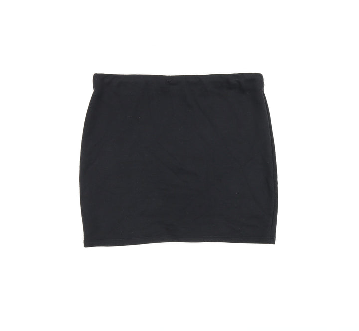 Shana by friday's Womens Black Polyester Mini Skirt Size 2XL