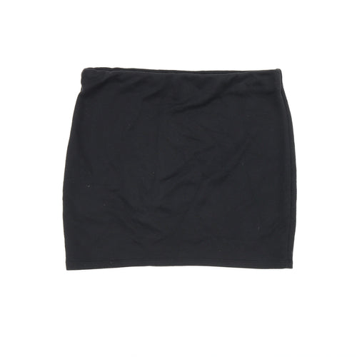Shana by friday's Womens Black Polyester Mini Skirt Size 2XL