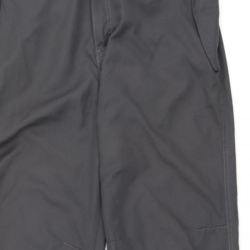 Westworld Mens Grey Polyester Trousers Size XL L31 in Regular Zip