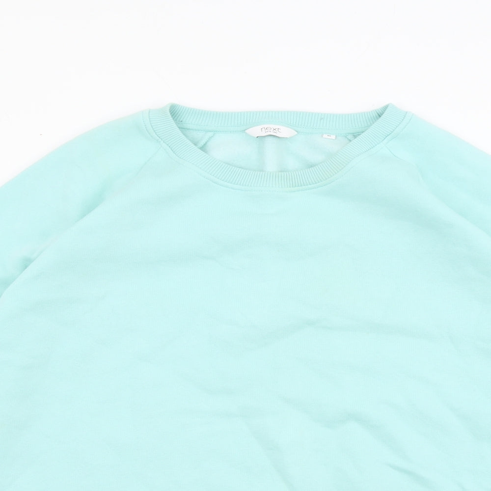 NEXT Mens Blue Cotton Pullover Sweatshirt Size XL