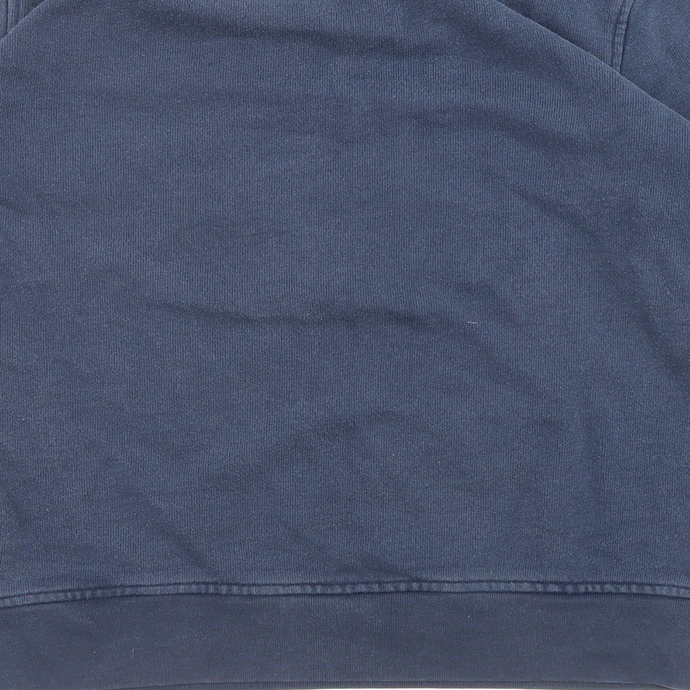 Levi's Mens Blue Cotton Pullover Sweatshirt Size M - Logo Embroidered