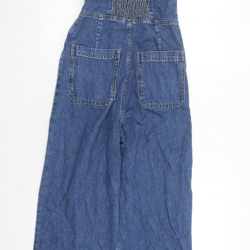 BDG Womens Blue Cotton Dungaree One-Piece Size XS L24 in Button