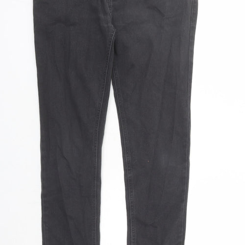 Denim & Co. Mens Grey Cotton Skinny Jeans Size 30 in L32 in Regular Zip