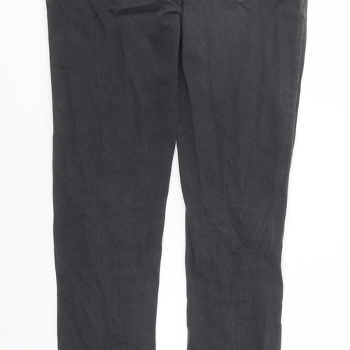 Denim & Co. Mens Grey Cotton Skinny Jeans Size 30 in L32 in Regular Zip