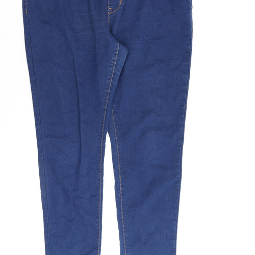 Denim & Co. Womens Blue Cotton Jegging Jeans Size 10 L30 in Regular