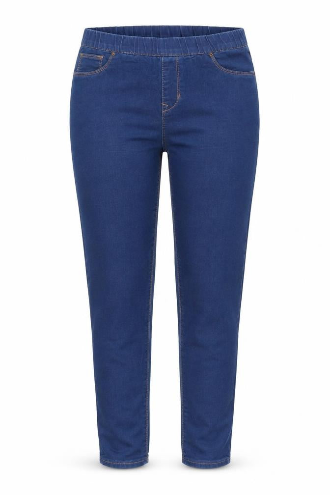 Denim & Co. Womens Blue Cotton Jegging Jeans Size 10 L30 in Regular
