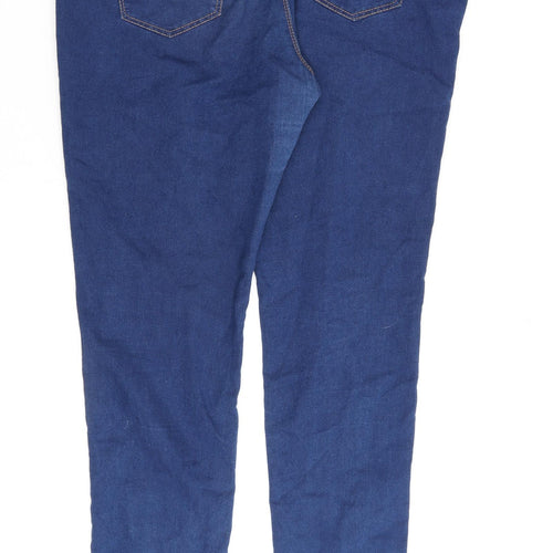 Denim & Co. Womens Blue Cotton Jegging Jeans Size 10 L30 in Regular
