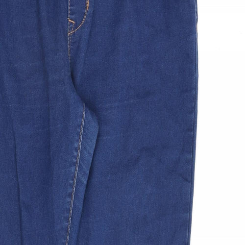 Denim & Co. Womens Blue Cotton Jegging Jeans Size 10 L30 in Regular