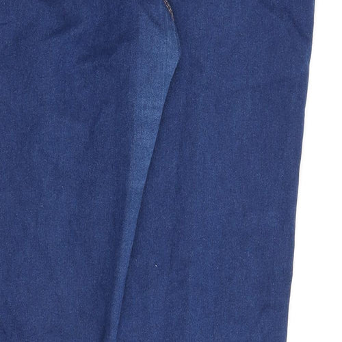 Denim & Co. Womens Blue Cotton Jegging Jeans Size 10 L30 in Regular