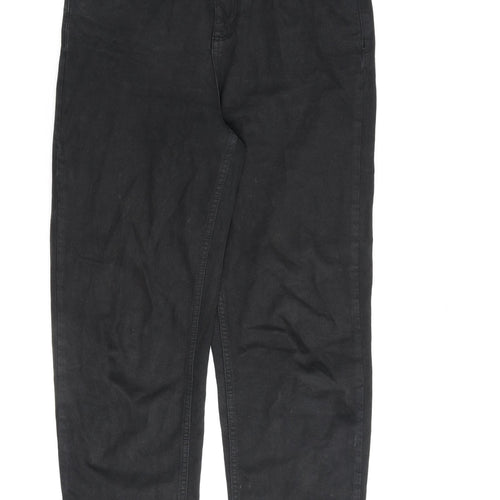 BDG Womens Black Cotton Straight Jeans Size 28 in L32 in Regular Zip