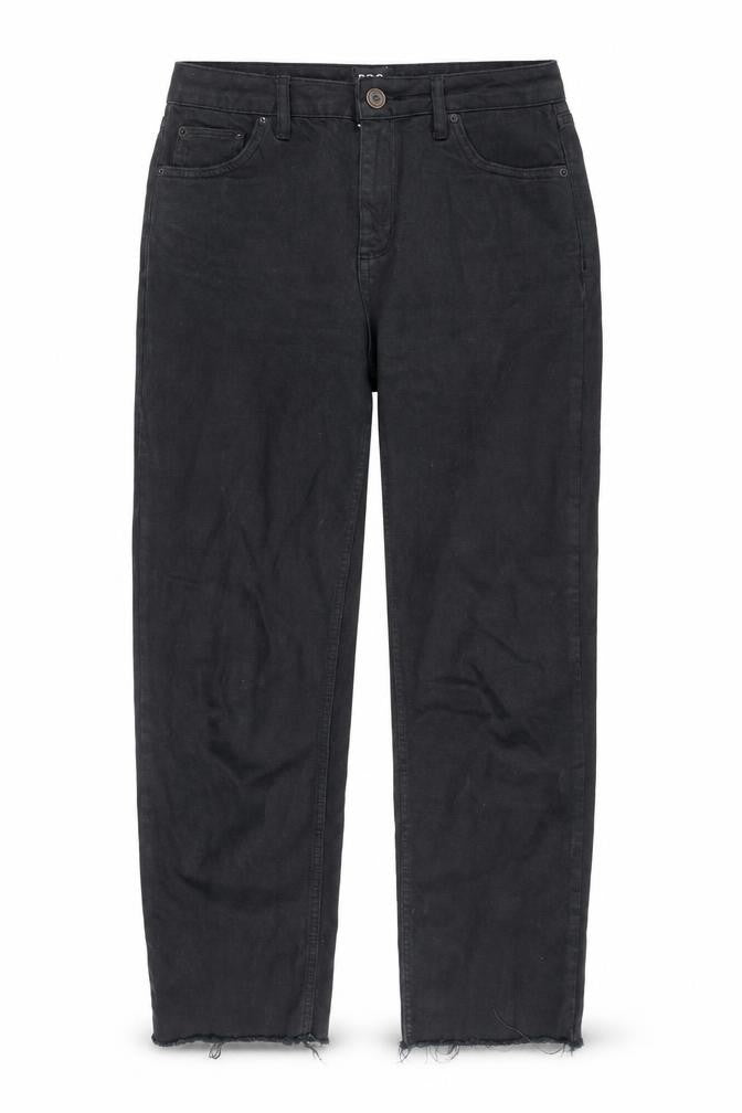 BDG Womens Black Cotton Straight Jeans Size 28 in L32 in Regular Zip