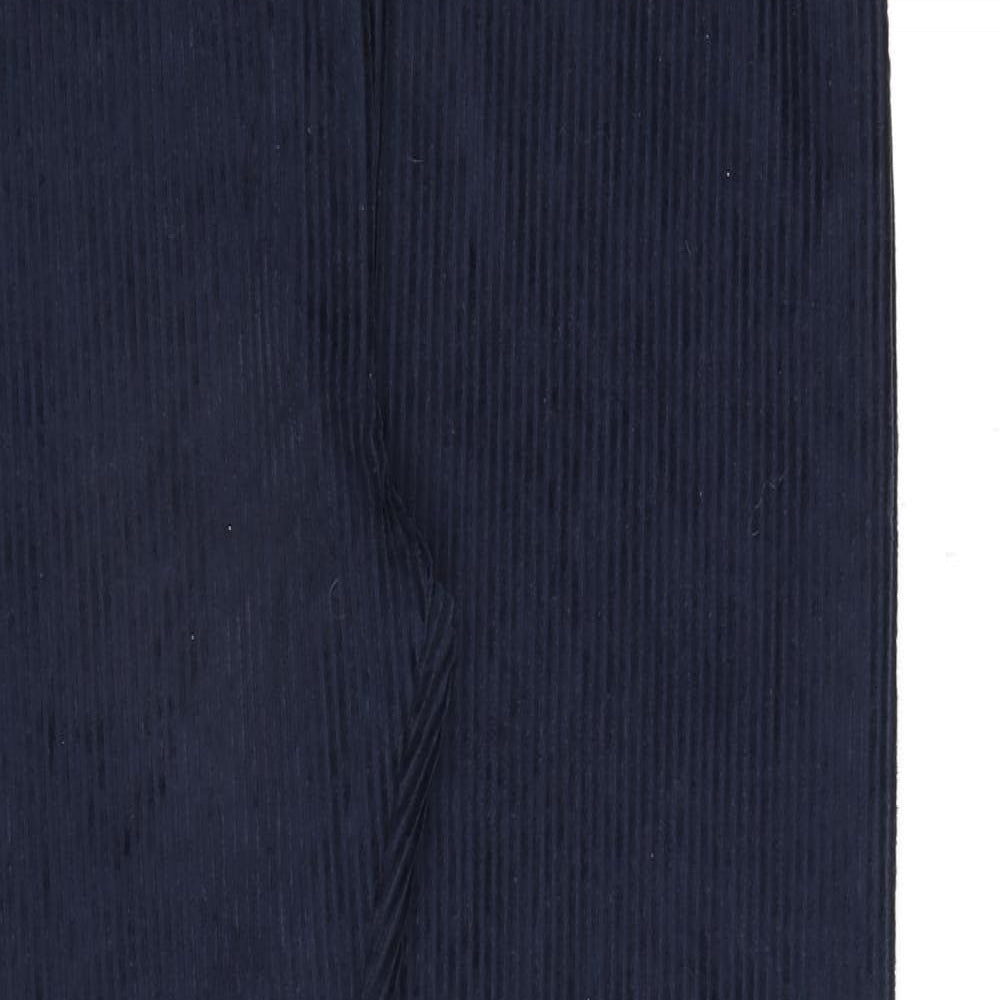 Cotton Traders Womens Blue Polyester Trousers Size 18 L30 in Regular