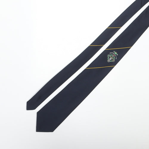 Maddocks & Dick Ltd. Mens Blue Polyester Pointed Tie One Size - Grand Slam 1990