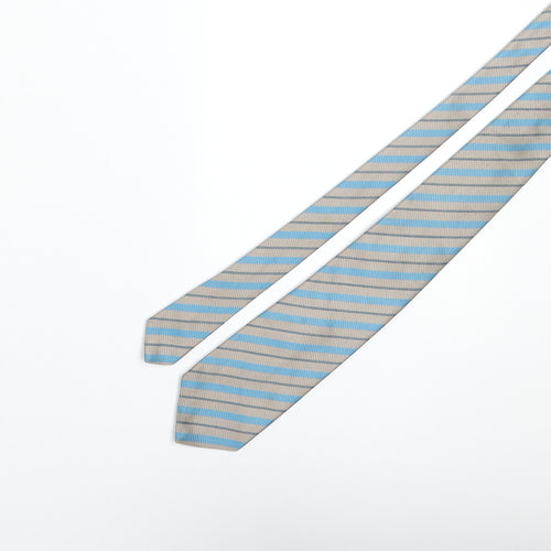 Michaelsons Mens Multicoloured Striped Polyester Pointed Tie One Size