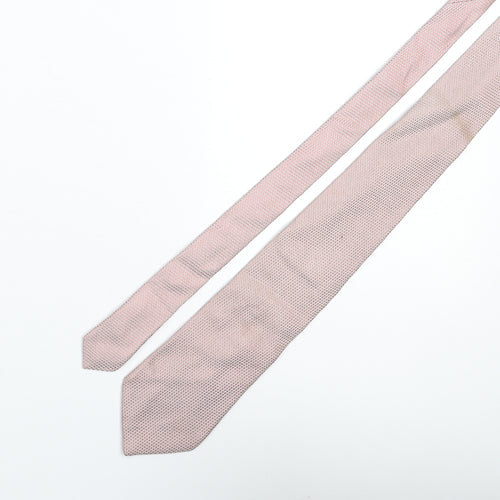 Lanvin Mens Pink Silk Pointed Tie One Size