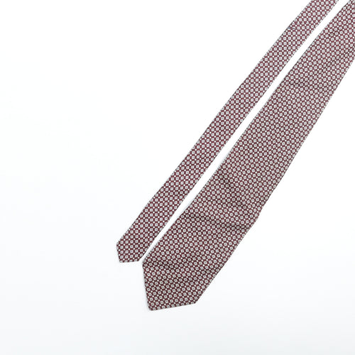 Tie Rack Mens Multicoloured Geometric Silk Pointed Tie One Size - Floral Print