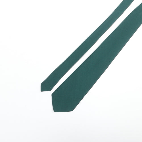 Shades Mens Green Polyester Pointed Tie One Size