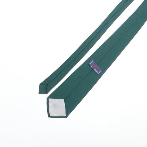 Shades Mens Green Polyester Pointed Tie One Size