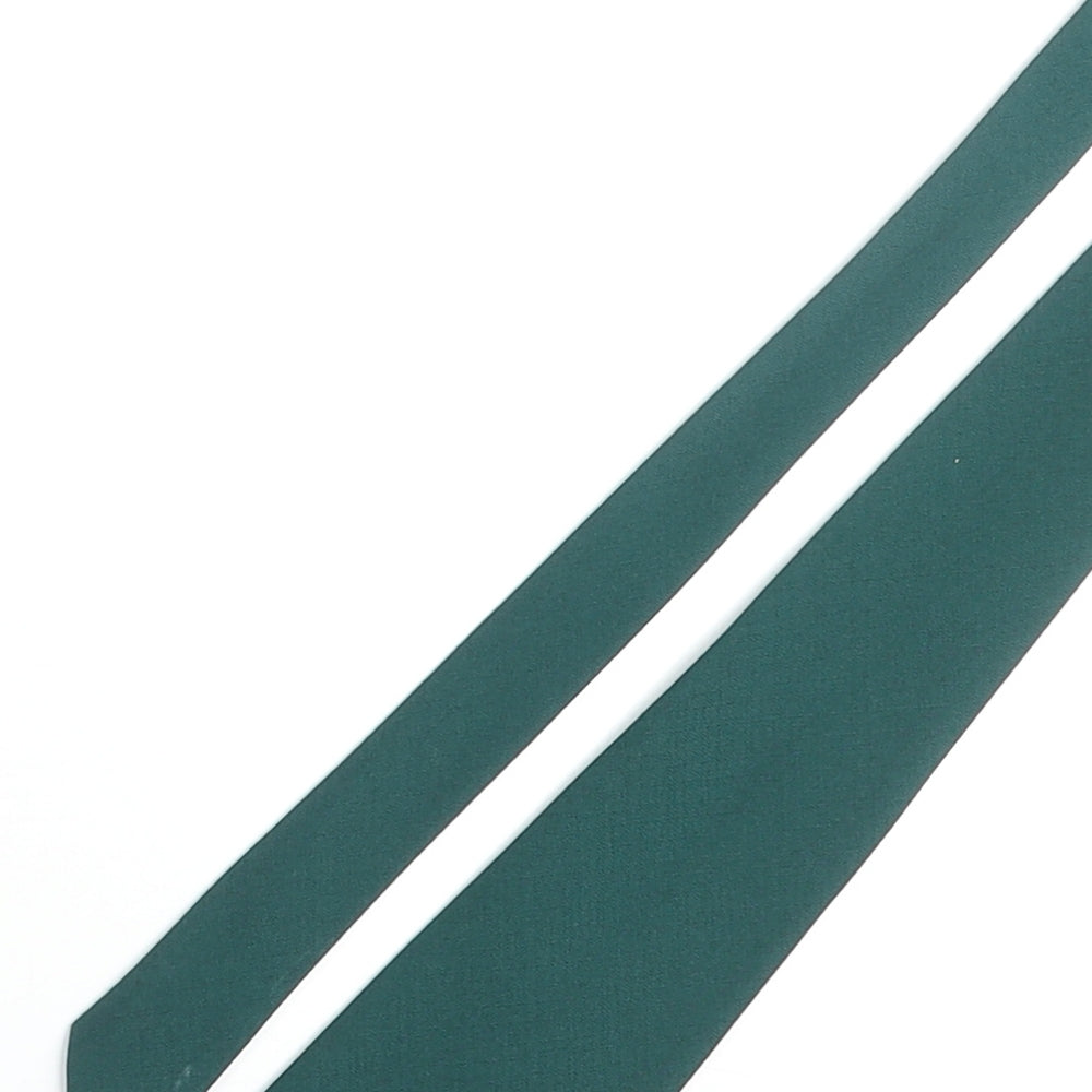 Shades Mens Green Polyester Pointed Tie One Size