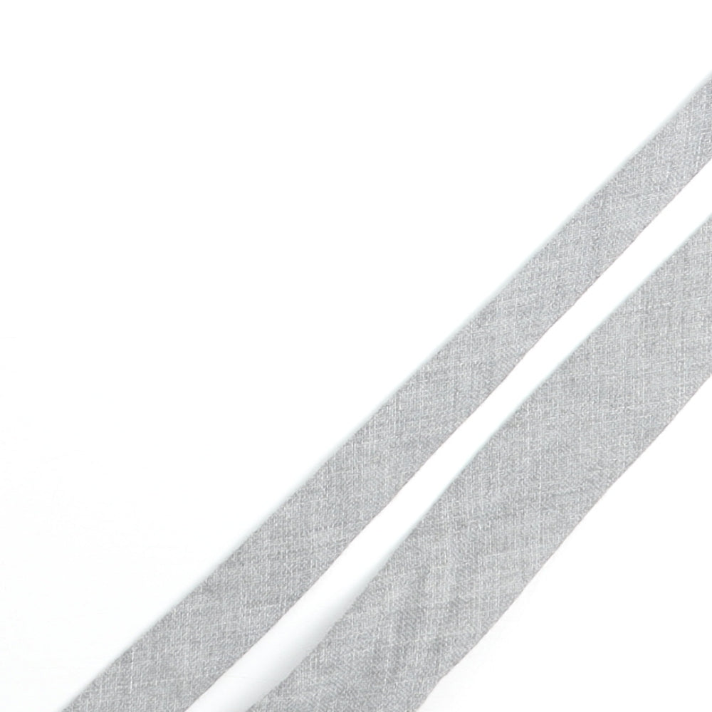 C&A Mens Grey Wool Pointed Tie One Size