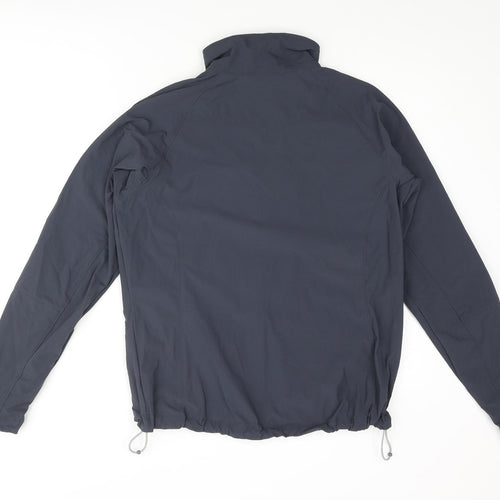 RAB Womens Blue Jacket Size 14 Zip - Drawstring Logo