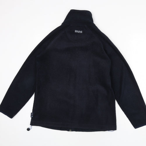 Maine New England Womens Blue Jacket Size 10 Zip