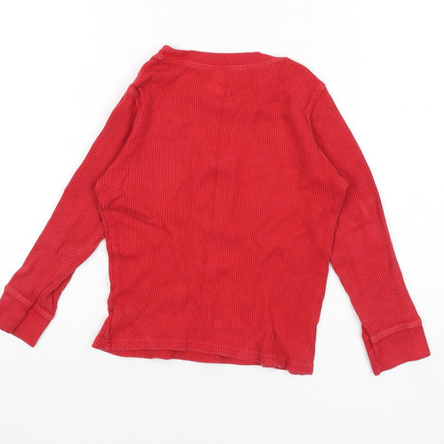 Gap Boys Red 100% Cotton Pullover Sweatshirt Size 5 Years Pullover
