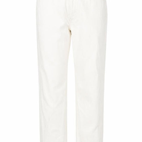 River Island Womens White Cotton Straight Jeans Size 6 L26 in Regular Zip