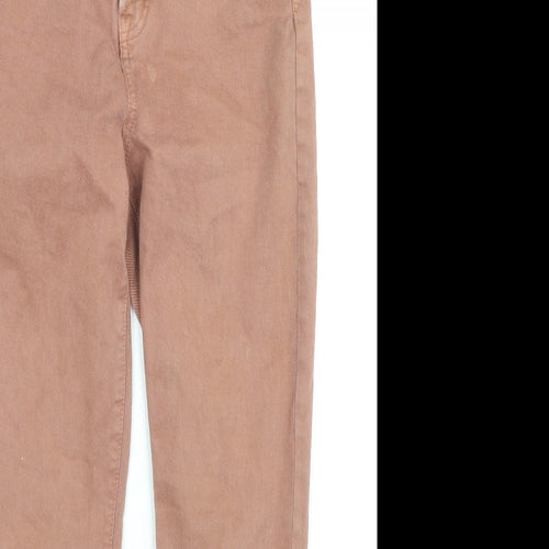 Gap Womens Brown Cotton Skinny Jeans Size 29 in L25 in Regular Zip