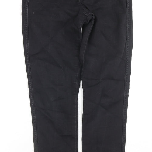 H&M Womens Black Cotton Skinny Jeans Size 27 in L27 in Regular Zip