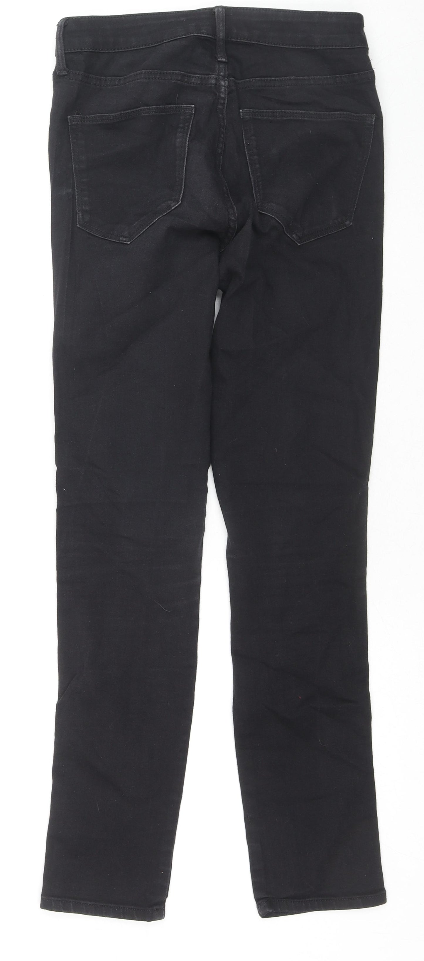H&M Womens Black Cotton Skinny Jeans Size 27 in L27 in Regular Zip