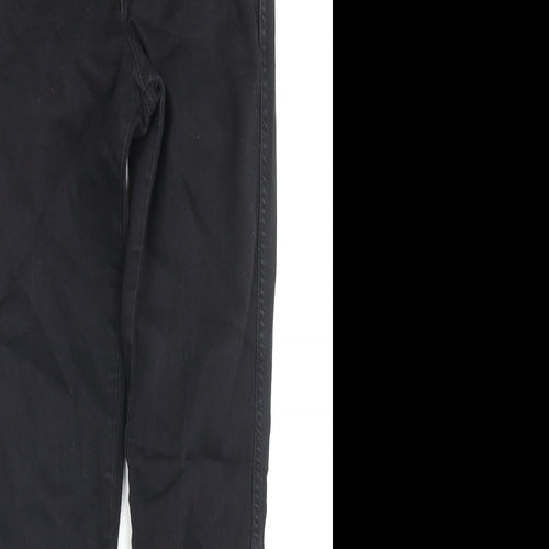 H&M Womens Black Cotton Skinny Jeans Size 27 in L27 in Regular Zip