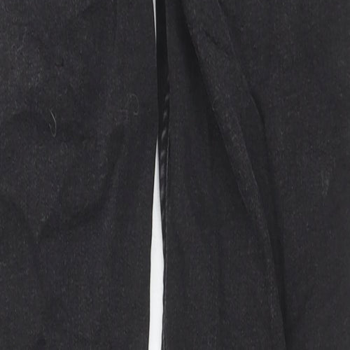 Zara Womens Black Cotton Skinny Jeans Size 8 L27 in Regular Zip