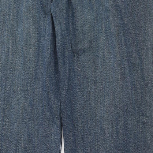 Gap Mens Blue Cotton Straight Jeans Size 40 in L32 in Regular Zip