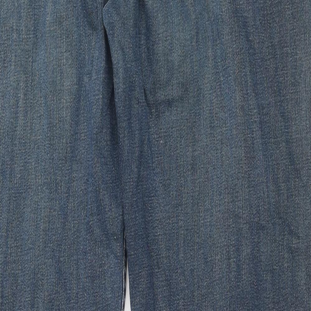 Gap Mens Blue Cotton Straight Jeans Size 40 in L32 in Regular Zip
