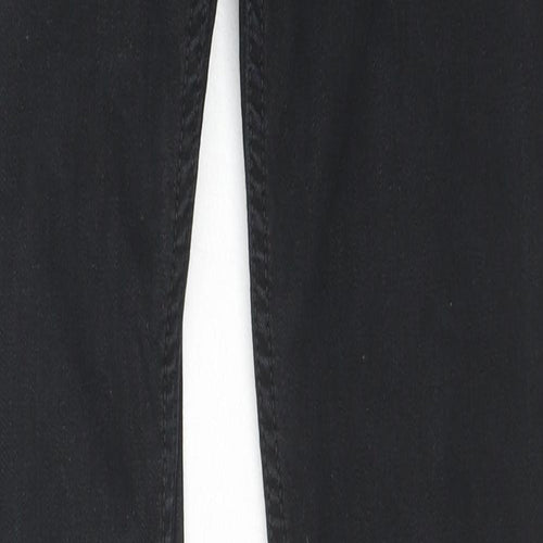 French Connection Womens Blue Cotton Skinny Jeans Size 8 L30 in Regular Zip