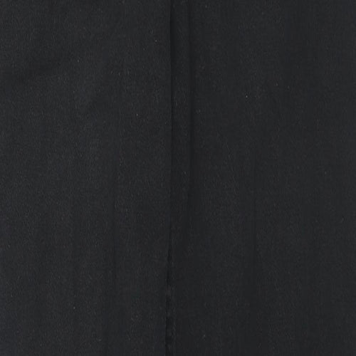 Divided by H&M Womens Black Cotton Bootcut Jeans Size 6 L28 in Regular Zip