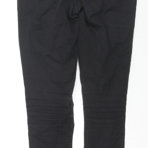 F&F Womens Black Cotton Jegging Jeans Size 8 L29 in Regular Zip