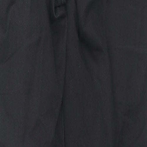 F&F Womens Black Cotton Jegging Jeans Size 8 L29 in Regular Zip