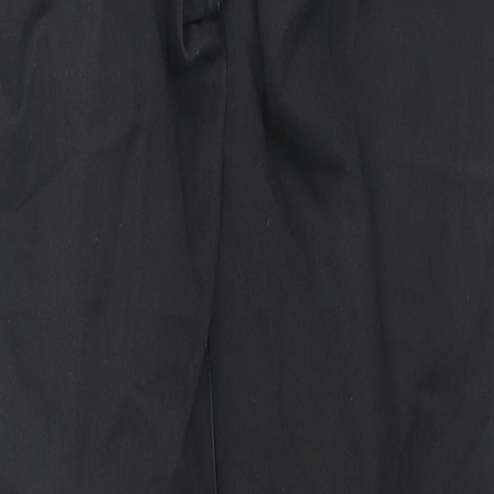 F&F Womens Black Cotton Jegging Jeans Size 8 L29 in Regular Zip