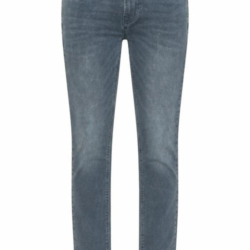 NEXT Womens Grey Cotton Straight Jeans Size 28 in L31 in Regular Zip