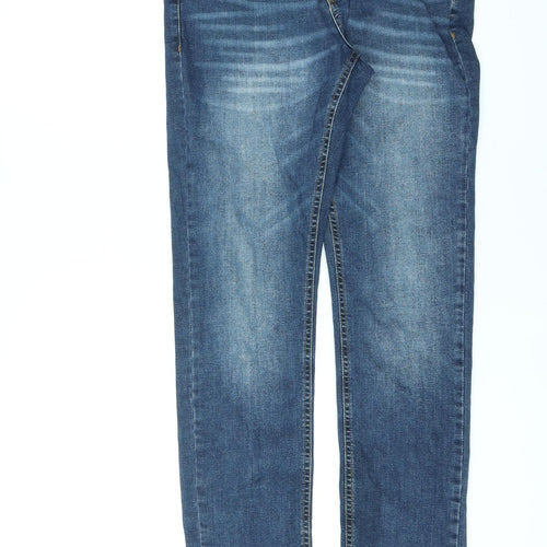DF Jeans Womens Blue Cotton Skinny Jeans Size 29 in L30 in Regular Zip