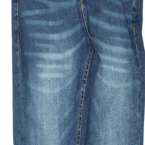 DF Jeans Womens Blue Cotton Skinny Jeans Size 29 in L30 in Regular Zip