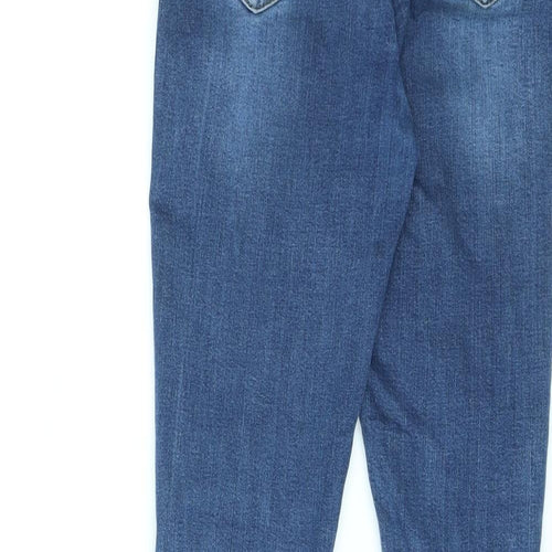 Hera Womens Blue Cotton Skinny Jeans Size 30 in L28 in Regular Zip