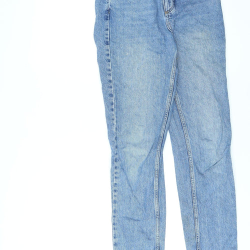 BDG Womens Blue Cotton Straight Jeans Size 24 in L32 in Regular Zip