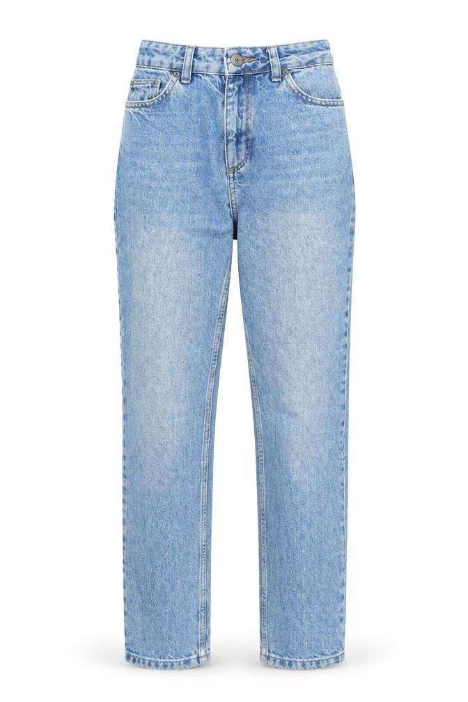 BDG Womens Blue Cotton Straight Jeans Size 24 in L32 in Regular Zip